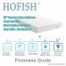 HOFISH 10 Inch Medium Firm Gel-infused Memory Foam Mattress - Ideal Support & Great Motion Isolation - CertiPUR-US Certified - Medium Firm - Full - B07CWMRDFT