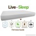 Live and Sleep - Resort Classic New 8-Inch Queen Size Cooling Medium Firm Memory Foam Mattress and Shredded Form Pillow Low VOC Certi-Pur Certified - B073WKCTS7