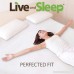 Live and Sleep - Resort Classic New 8-Inch Queen Size Cooling Medium Firm Memory Foam Mattress and Shredded Form Pillow Low VOC Certi-Pur Certified - B073WKCTS7