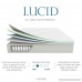 LUCID 12 Inch Queen Latex Hybrid Mattress - Memory Foam - Responsive Latex Layer - Premium Steel Coils - Medium Firm Feel - Temperature Neutral - B0779JJSV5