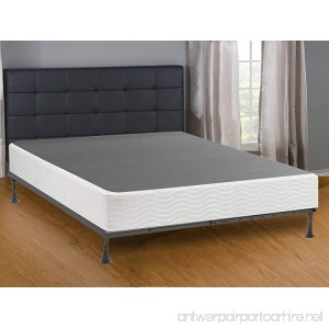 Mattress Comfort Simple Assembly Metal Box Spring/Foundation Queen - B07F94DX4C