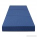 Olee Sleep S04TM02MOLVC Folding Bed Mattress Standard Blue - B079FK7GLC