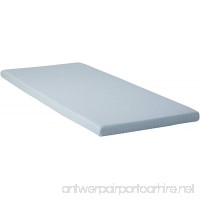 Simmons BeautySleep Siesta Memory Foam Mattress: Roll-Up Bed/Floor Mat  3" Twin - B00FLCFI68