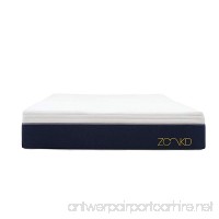 ZONKD Mattress Bed Box Sleep Better with 12 Tall Adaptive & Cooling Memory Foam Latex Mattress Engineered with 550 Gram Double-Knit Cover for a Loftier and Softer Feel (Firm Cal King) - B07FTX8QH4