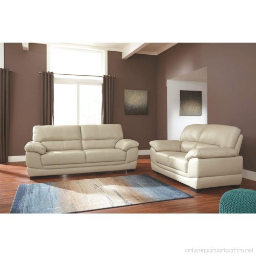 Ashley Furniture Signature Design - Fontenot Contemporary Leather Sofa