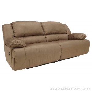 Ashley Furniture Signature Design - Hogan Reclining Sofa - Manual Recliner Couch - Mocha Brown - B01FFSBYO2