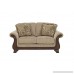 Ashley Furniture Signature Design - Lanett Loveseat Sofa - 2 Seat Traditional Couch with Oversized Pillow Back - Barley - B01M1EX10Z