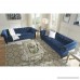 Ashley Furniture Signature Design - Malchin Casual Upholstered Sofa with Faux Crystal Button Tufting - RTA Sofa in a Box - Navy - B07CLMLXQ3