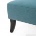 Drew Button Tufted Fabric Settee - B01M4S32SQ