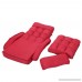 Hermes2shop Red Floor Sofa Reclining Game Chair with Armrest Folding Lounge Sofa Chair - B07FB1NG3R