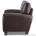 Homelegance 9734DB-2 Upholstered Loveseat Dark Brown Bonded Leather Match - B00U256G10