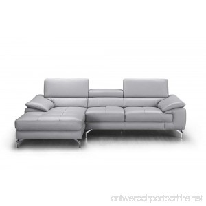 J and M Furniture 18273-LHFC Liam Premium Leather Sectional Chaise - B0741CMBNW