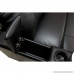 Octane Turbo XL700 Row of 2 Seats Straight Row in Black Leather with Power Recline - B00OJPRPIM