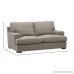 Stone & Beam Lauren Down Filled Overstuffed Sofa 74 W Slate - B0723H8HLM