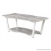 Convenience Concepts 111282GYWF Graystone Coffee Table Stone Gray - B076H89QW6