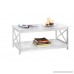 Convenience Concepts Oxford Coffee Table White - B00WGGF448