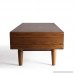 Haven Home Zane Mid-Century Coffee Table - Walnut - Rectangular Sofa Table - Wood Table - B078NM8NWG