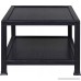 OneSpace 100% Recycled Paper Coffee Table Black - B0777PNFY1