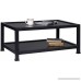 OneSpace 100% Recycled Paper Coffee Table Black - B0777PNFY1