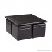 Southern Enterprises Nylo Storage Cube Table and Ottoman Set Dark Chocolate Finish - B003UT3F1E