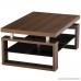 totoshop Modern Glass Rectangular Coffee End Table Shelf Living Room Furniture W/Storage - B07C4W1XCW