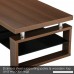 totoshop Modern Glass Rectangular Coffee End Table Shelf Living Room Furniture W/Storage - B07C4W1XCW