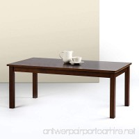 Zinus Espresso Wood Coffee Table - B076CWVCJ1