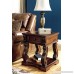 Ashley Furniture Signature Design - Alymere End Table - Accent Side Table - Vintage Style - Square - Rustic Brown - B00KAM2KXS