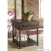 Ashley Furniture Signature Design - Starmore Rectangular End Table - Rustic Contemporary Side Table - Brown - B06XKP8HGZ