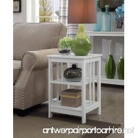 Convenience Concepts Mission End Table   White - B01N5HD2GC