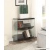Convenience Concepts Soho Bookcase Weathered Gray - B01HQ2YA3W