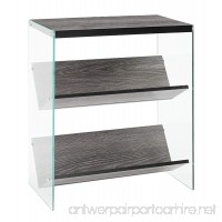 Convenience Concepts Soho Bookcase  Weathered Gray - B01HQ2YA3W