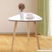 JAXPETY Three Legged Bamboo End Table • Modern Triangle Coffee Table • Real Bamboo Furniture • Environmentally Friendly Side Table for Magazines Books & Plants - B071HXR2YZ