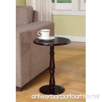 Kings Brand Furniture - Dark Cherry Finish Wood Plant Stand Accent Side End Table - B0061OQTO0