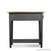 Leick Chair Side End Table Slate Finish - B001OM4WH0