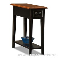 Leick Chair Side End Table  Slate Finish - B001OM4WH0