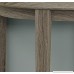 Monarch Specialties Dark Taupe Reclaimed-Look Console Accent Table 36-Inch - B00QT5MGFM