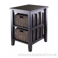 Winsome Morris Side Table with 2-Foldable Basket - B008LUVTK6
