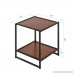 Zinus Modern Studio Collection 15 Inch Square Side Table/End Table/Coffee Table - B01BEGRZSI