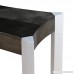 Leick Aluminum Condo/Apartment Coffee Table & Two End Tables (3 Pack) Smoky Onyx & Faux - B01CKM4QSW