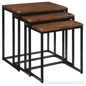 Coast to Coast Nested Tables Black/Brown - B009PSSUWS