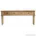 Casual Elements Allendale Console Table Large Rustic Mango Gray Wash - B00S685H10