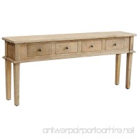 Casual Elements Allendale Console Table  Large  Rustic Mango Gray Wash - B00S685H10
