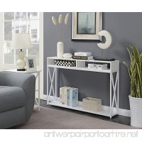 Convenience Concepts 161889WFW Tucson Console Table White - B07CL5LCT9