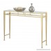 Convenience Concepts Coast Collection Julia Hall Console Table Gold - B016YHBX6M