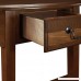 Leick Demilune Hall Console Table Medium Oak - B003ZY1TXU