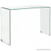 Safavieh Home Collection Ambler Clear Console Table - B00UAA1YJ6