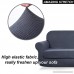 AUJOY Stretch 2-Piece Sofa Covers Water-Repellent Pet Couch Protectors Slipcovers (Sofa Gray) - B07DC3RB4Z