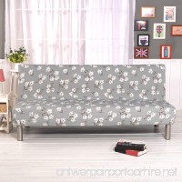 DaJun Junda Sofa Bed Cover Folding Armless Sofa Cover Elastic Futon Couch Slipcover Furniture Protector Cover Washable - B075SZ3MT3
