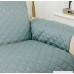 Home Fashion Designs Deluxe Reversible Quilted Furniture Protector and PET PROTECTOR. Two Fresh Looks in One. Perfect for Families with Pets and Kids. By Brand. (Chair Blue Silver) - B074PW5XSM